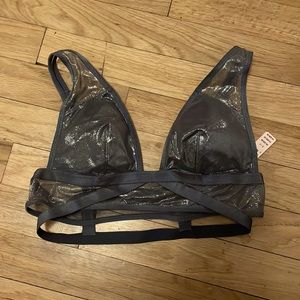 Victoria’s Secret metallic bra size S